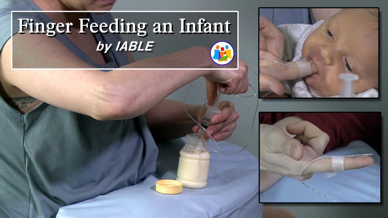 Finger Feeding Supplementation Method