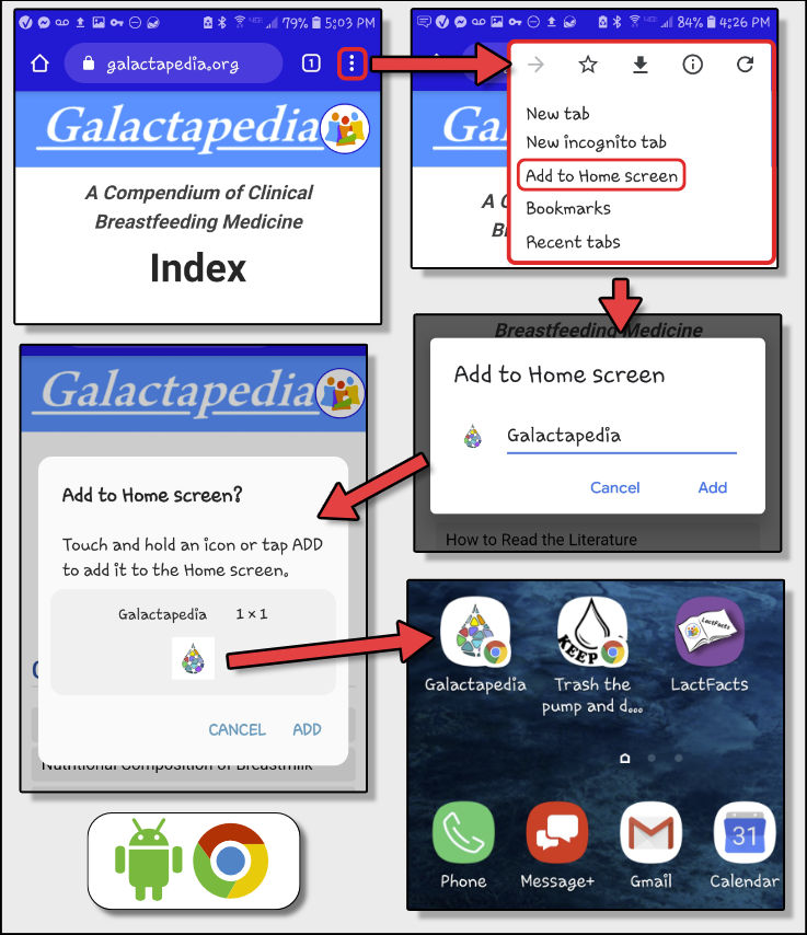 Graphic - Install IABLE app on Android device